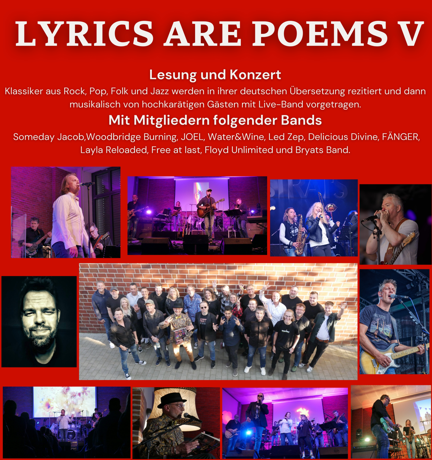 Lyrics are poems V